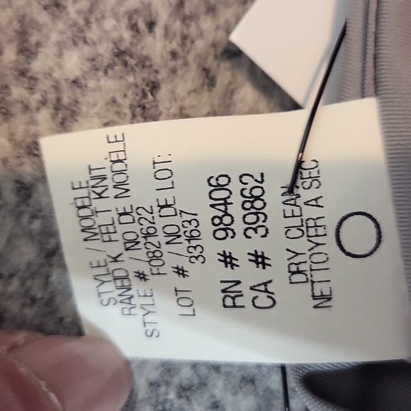 THEORY Raneid K Wool Felt Knit Light Heather Wool Sleeveless A-Line Dress - Picture 13 of 13